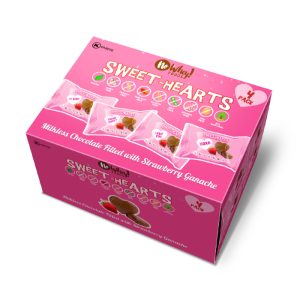 No Whey! Foods Erdbeer-Ganache, – 4pk