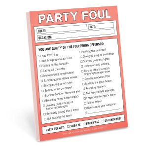 Netty Noten – Party Foul Note Pad