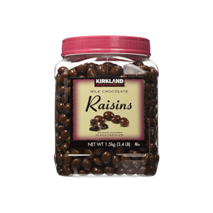 KIRKLAND Milchschokolade Rosinen