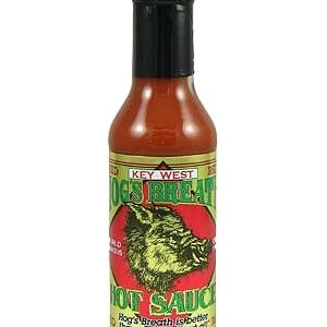 Hogs Breath rote scharfe Sauce, . – 5oz