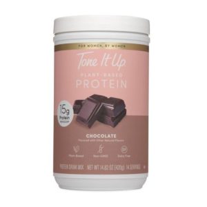 Tone It Up Plant Protein Pulver Choc 14,82 oz – Packung mit 1 Stück