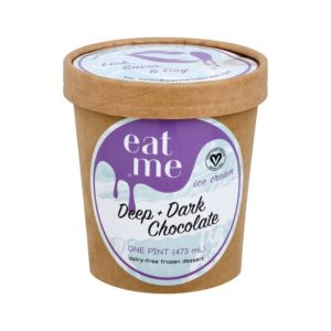 Deep & dunkle Schokolade vegan Eis Pints – 8 x – 16oz