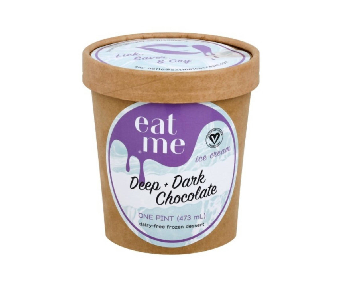 Deep & Zartbitterschokolade Vegan Ice Creme Pints – 8 x 16 Unzen