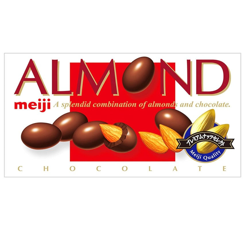 Meiji Mandelschokolade 79g – Tokyo Snack Land