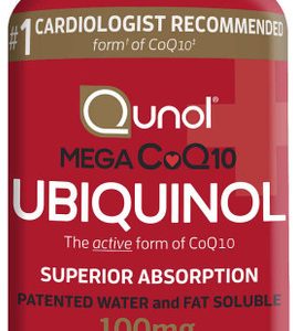 Qunol Mega CoQ10 Ubiquinol 100 mg., 120 Kapseln