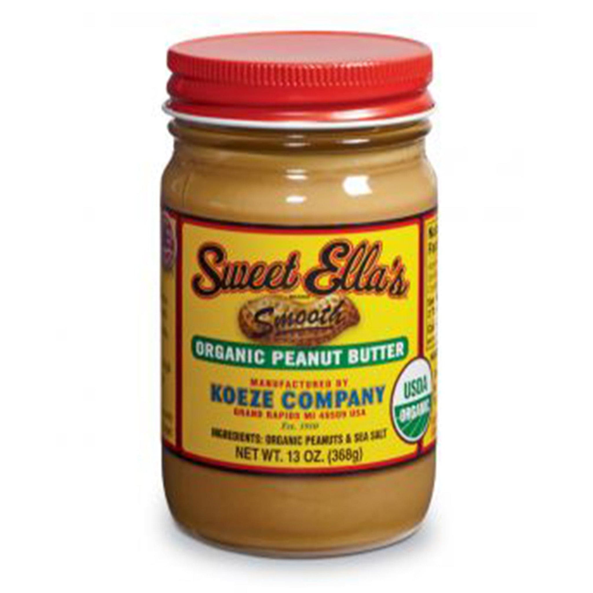 Süß Ella's glatt Bio Erdnussbutter