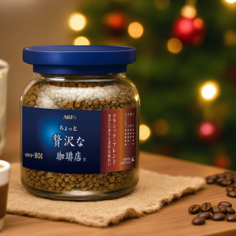 AGF A klein Luxury Kaffee Shop klassisch Blend 80g x 2 Flaschen Hergestellt in Japan – Tokyo Sakura Mall
