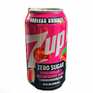 7up Wassermelone und Erdbeere – Zero Zucker Sonderedition