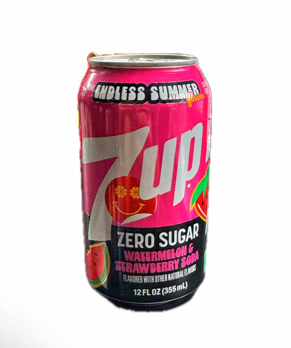7up Wassermelone und Erdbeere – Zero Zucker Sonderedition