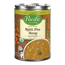 Pacific Foods – Bio-Erbsensuppe, 16,5 oz – Packung mit 12 Stück