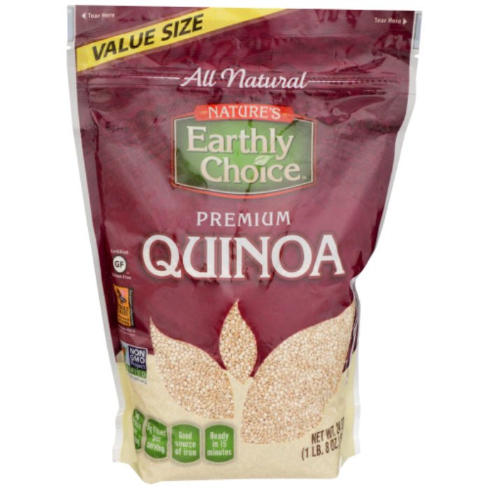 NATURES EARTHLY CHOICE GRAIN QUINOA GF 24 OZ – Packung mit 6 Stück