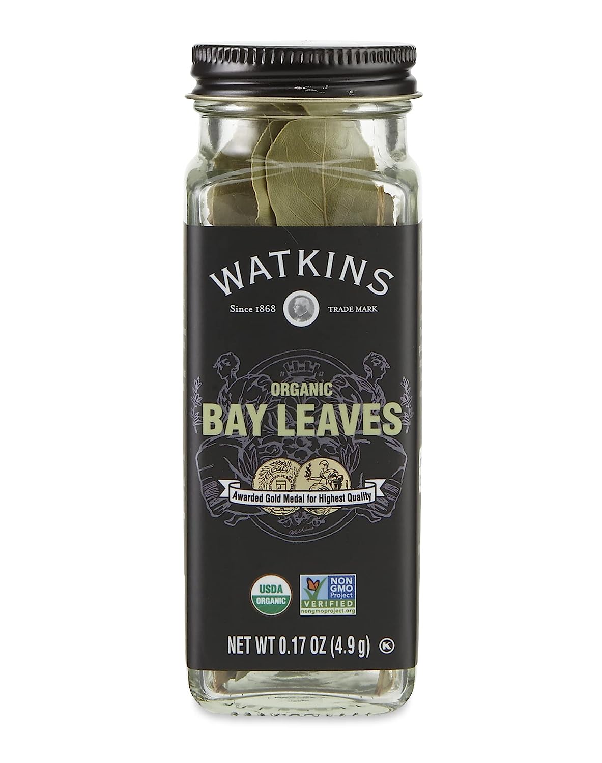 Watkins Würzmischung Bay Blätter Bio 0.17 Oz – Packung mit 3