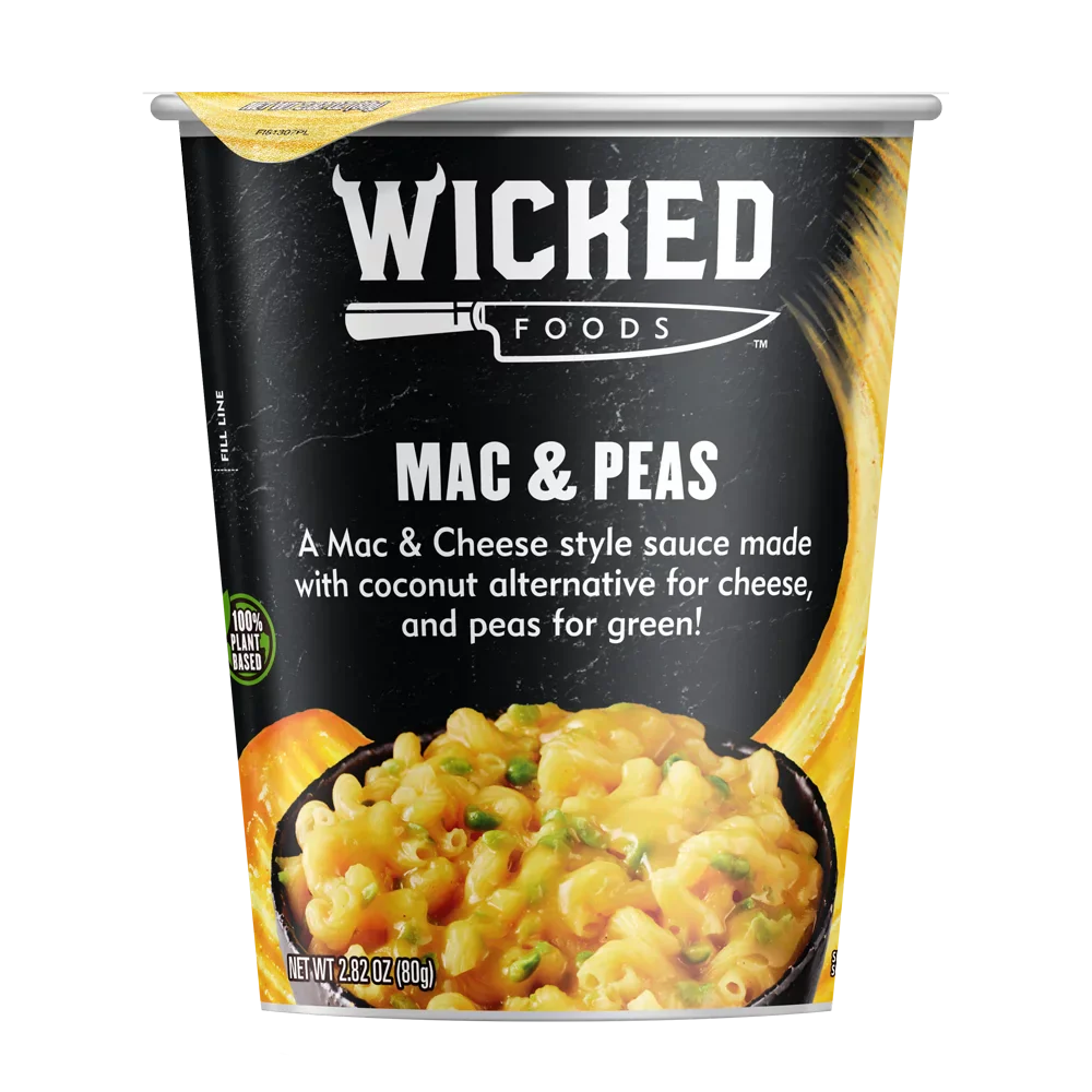 Wicked Entree Mac und Erbsen 2.82 Oz – (6er Packung)