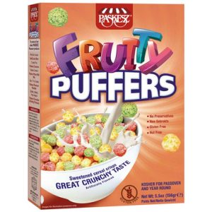 Paskesz Passah Obstpuffer Getreide, Glutenfrei, 5,5 oz