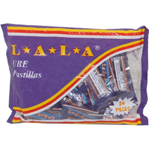 LALA – UBE Pastillas (Tasche) – Singles – 24 Stück – 96 G