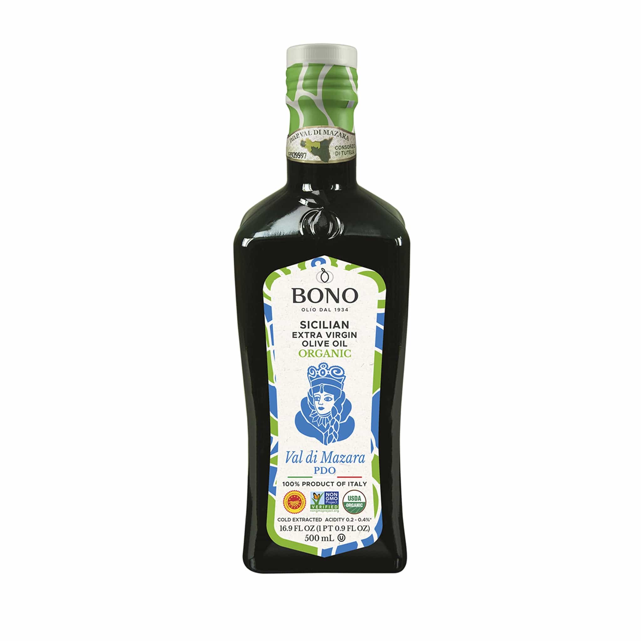 BONO sizilianischen Val Di Mazara PDO Bio Extra Natives Olivenöl