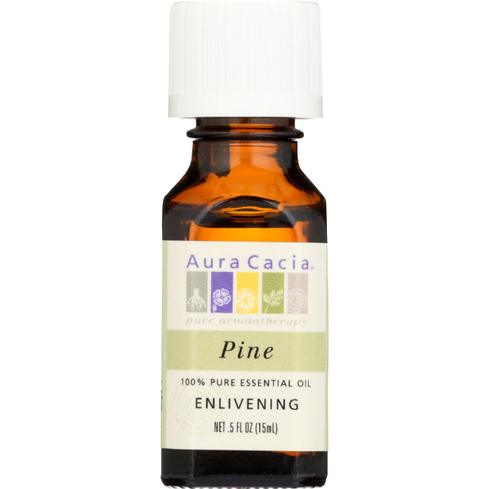 Aura Cacia Ätherisches Öl Pine, 0,5 oz (Packung mit 1)