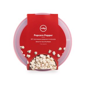 W&P – Popcorn Popper – wiederverwendbarer Silikonhersteller: Rot