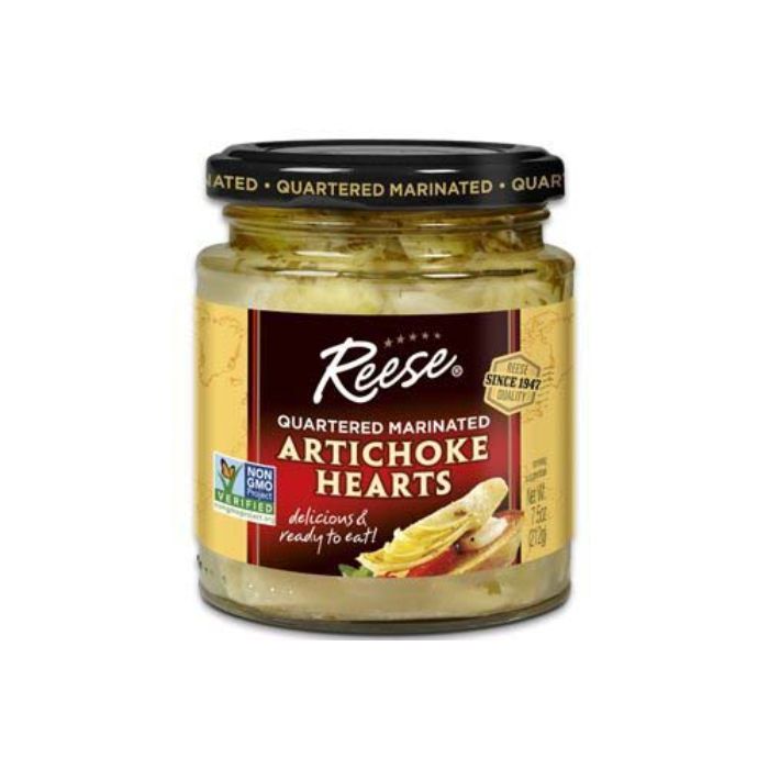 Reese – Marinierte Artischockenherzen, 7,5 Oz – Packung mit 12 Stück
