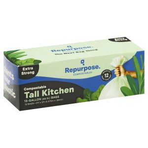 Wiederverwenden Sie hohe Küchentaschen 13 Gallone 12pc 12 Ea – Packung mit 20