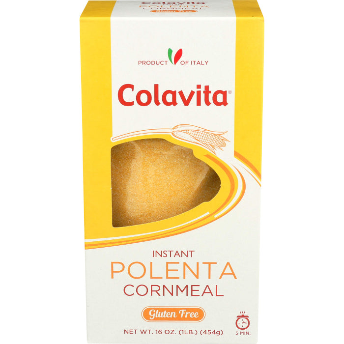 Colavita – Polenta Cornmeal, 1 Lb – Packung mit 6 Stück
