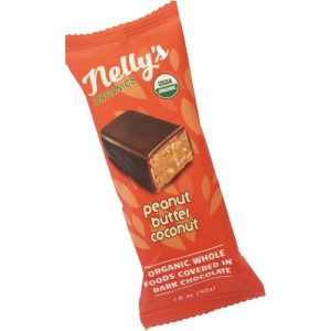 Nelly’s Organics dunkle Schokoladenriegel, 1.6 Unzen Mehrere Geschmacksrichtungen