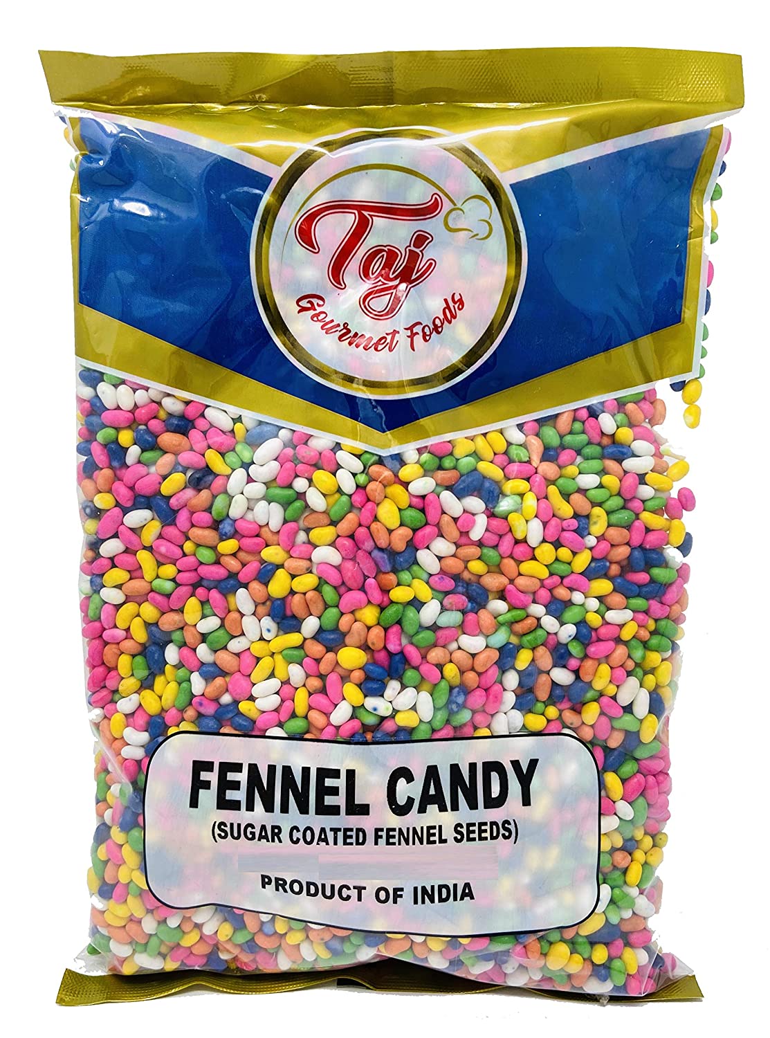 TAJ Fenchel Süßigkeiten, Zucker beschichtet Fenchel Samen (Saunf)
