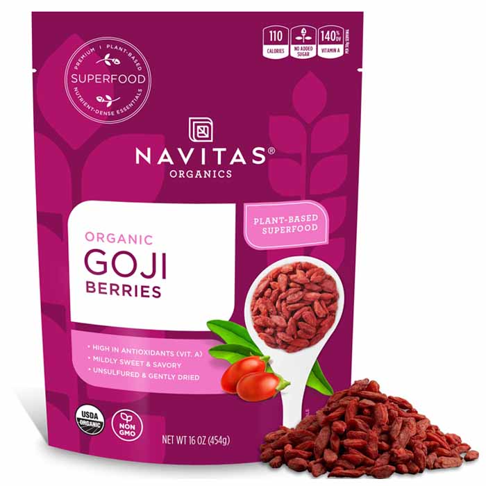 Navitas Organics – Bio Goji Beeren, 16oz