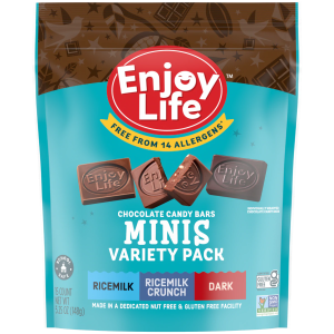 Enjoy Life Mini-Schokolade – Sortenpackung, 5,25 Unzen Packung mit 6