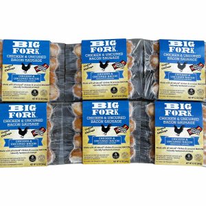 große Gabel Speckwurst 4-Pack Beutel – 6 Taschen x 4-Pack Gehäuse