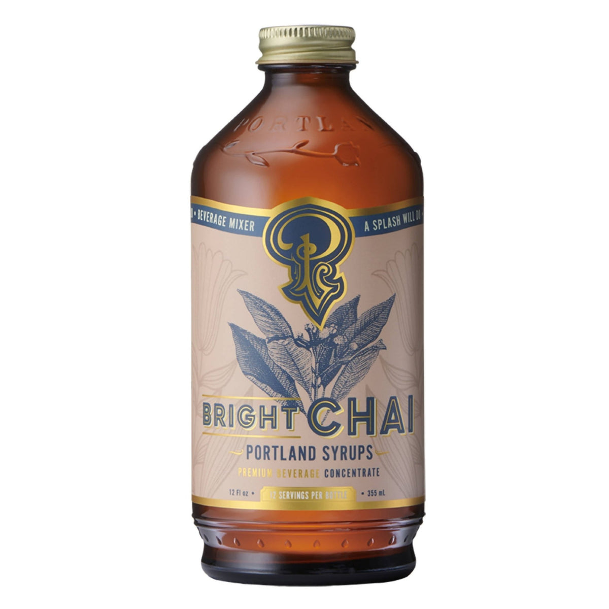 Helle Chai Flaschen – 6 x 12 oz