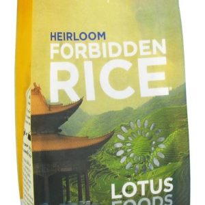 Lotus Foods Reis verboten Erbstück – Bio & nahrhafter schwarzer Reis