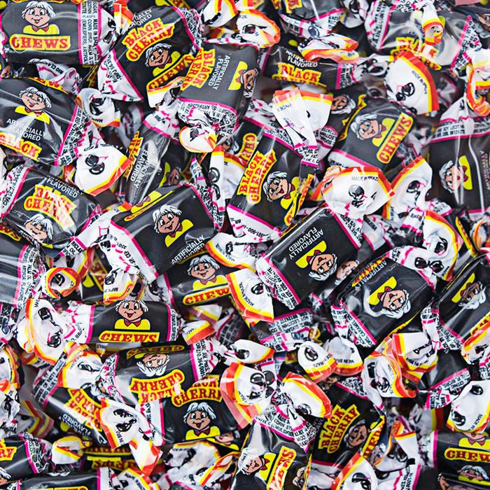 Schwarz Kirsche Frucht Chews – 240 Stück