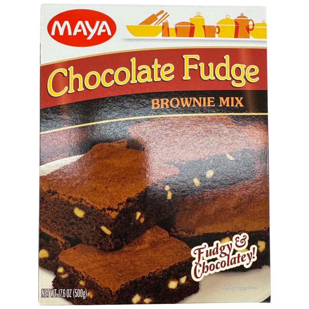 Maya – Schokoladen Fudge Brownie Mischung (groß) – 500 G