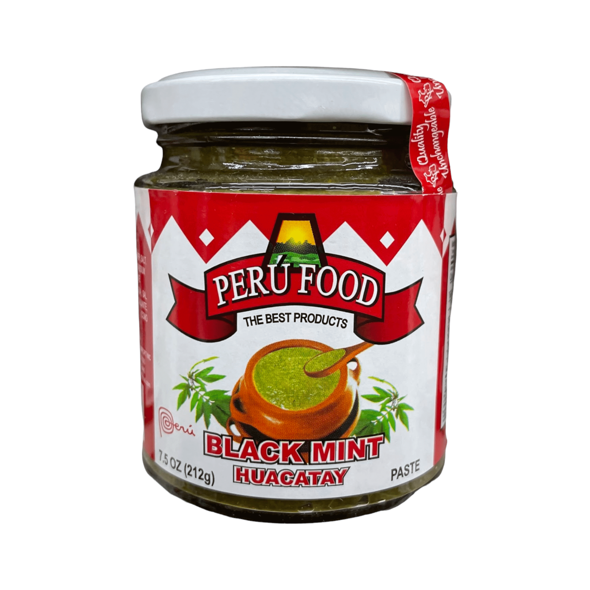 Peru Essen Schwarze Minze (Huacatay) Paste