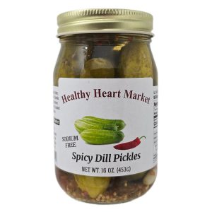 Healthy Heart Market No Sodium würzige heiße Dillgurken