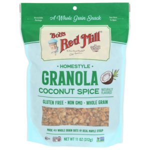 Bob’s Red Mill Knuspermüsli, Homestyle, Kokosgewürz, 11 Unzen – Packung mit 6 Stück