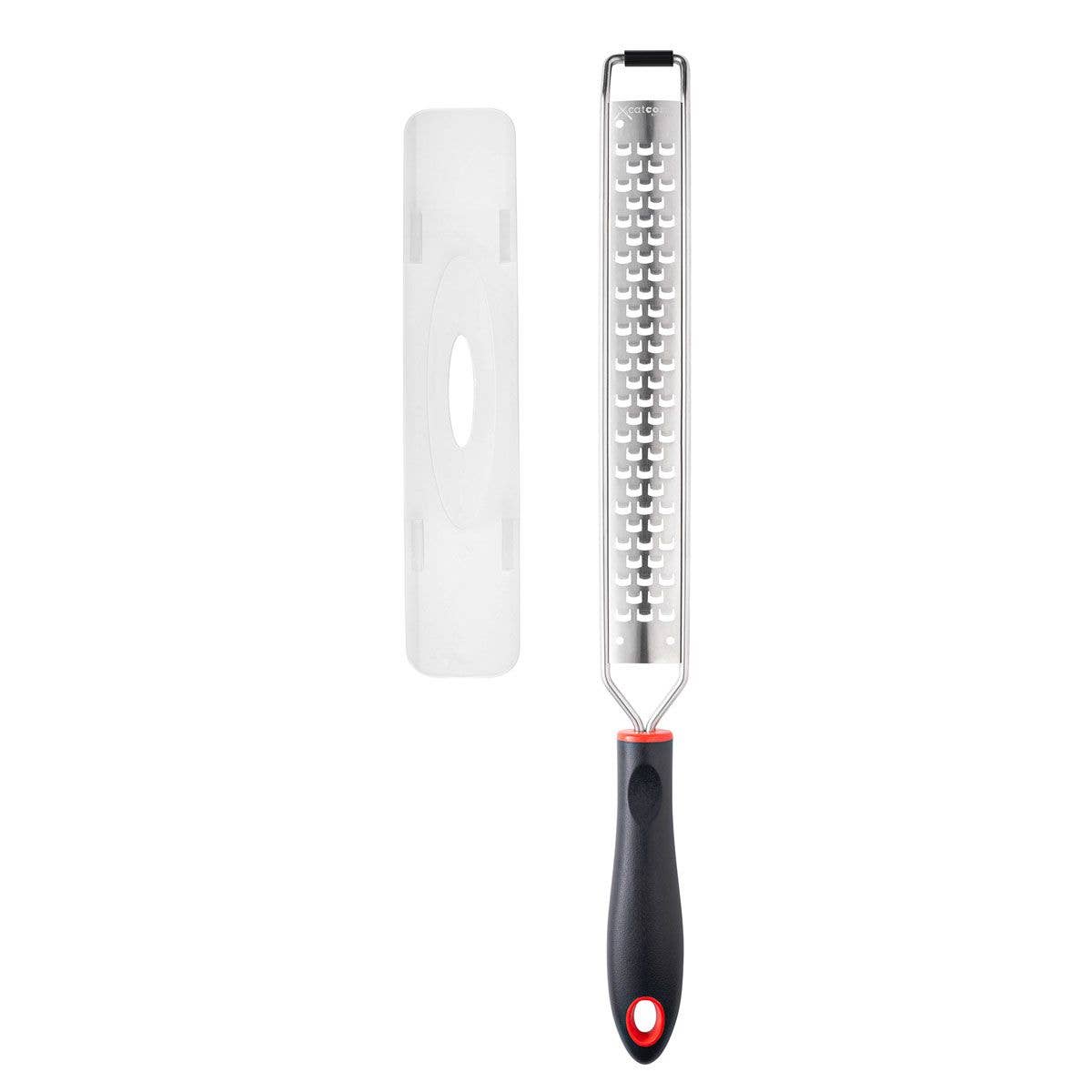 HIC – Harold Import Co. – Cat Cora Grobe geätzte Reibe Zestenreibe mit Co