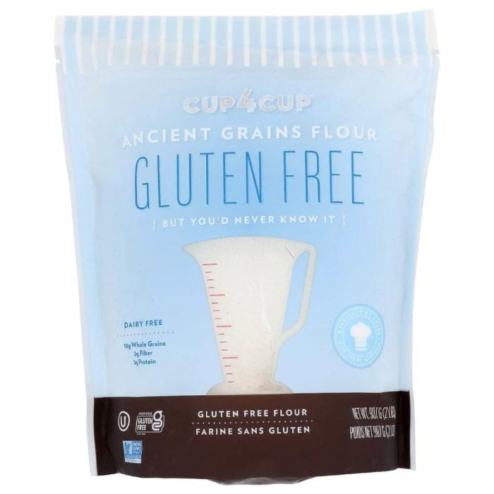 Tasse 4 Tasse – Ancient Grains Mehl glutenfrei, 2 Lb – Packung mit 6