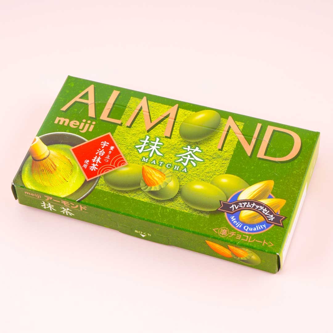 Meiji Mandelschokolade – Matcha