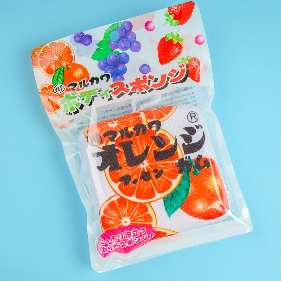 Marukawa Bubble Gum Körperschwamm – orange