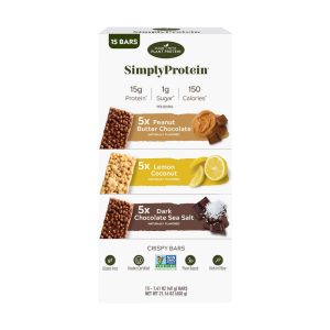 einfach Protein knusprige Bars Vielfalt