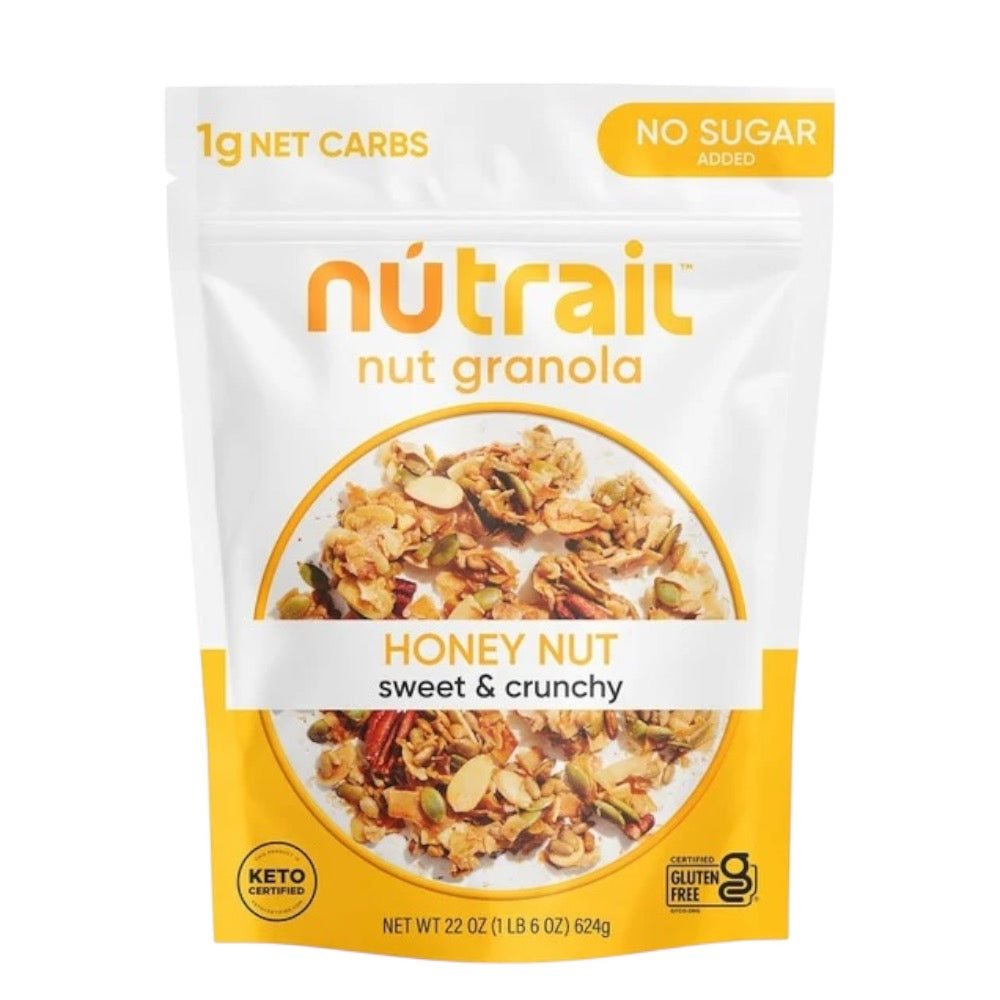 Nu Trail Keto Honig Nuss süß & knusprig Granola