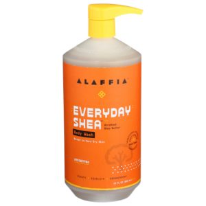 Alaffia – Duschgel jeden Tag Unscented 32 Fo – Packung mit 1 Stück