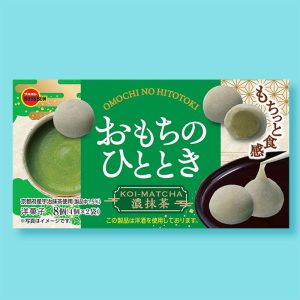 Bourbon Omochi no Hitotoki dunkle Matcha Mochi