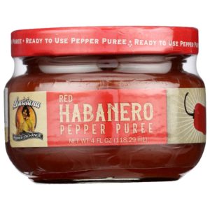 Louisiana Pfefferaustausch – rote Habaneropfefferpüree, 4 Unzen