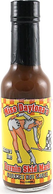 Miss Daytona's Burnin Skid Mark Chilisauce, 5oz
