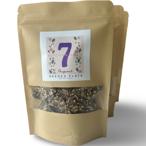 7 Kitchen Road Seeded Flats, Originalverpackung – 12 Packungen x 3,5 oz Etui