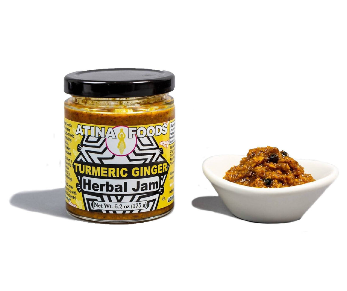 Kurkuma Ingwer Kräuter Marmelade – 12 Gläser x 6oz