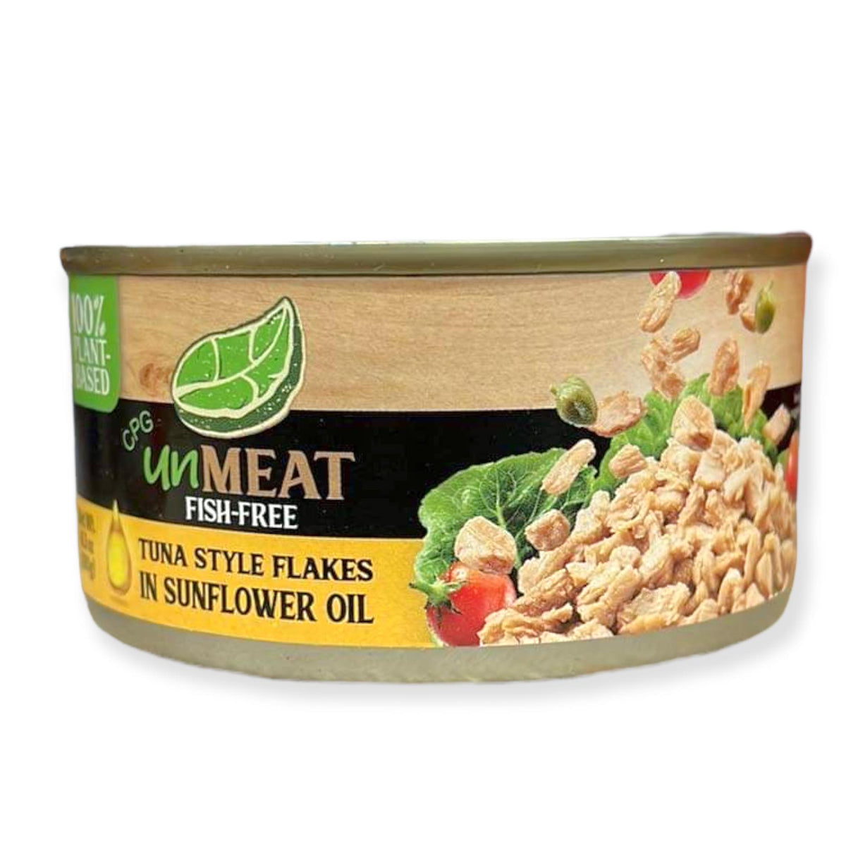 Unfleisch – Fischfreie Thunfischflocken in Sonnenblumenöl – 180 G